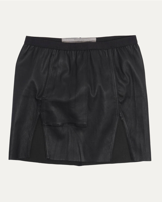 Leather Mini Skirt