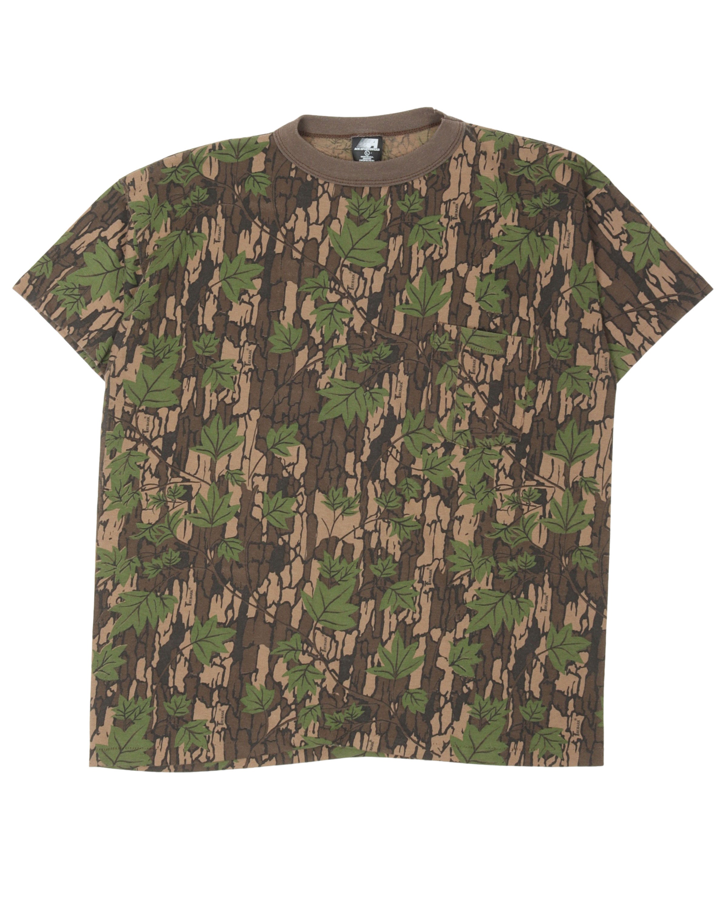 Timber Pattern Shirts Vintage Tree Camo Pocket T-Shirt – Justin Reed