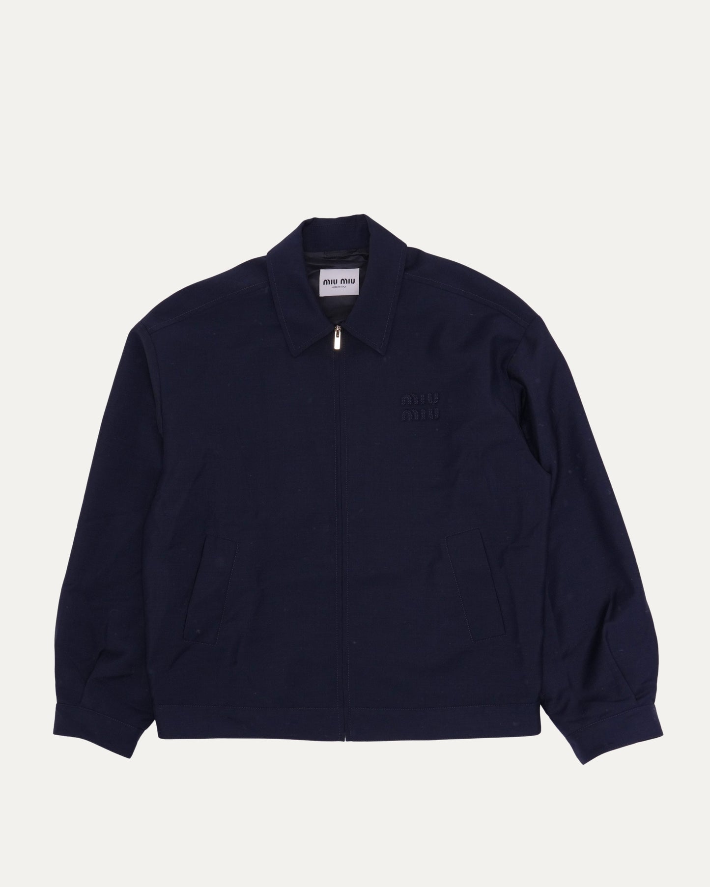 Mohair Blouson Jacket