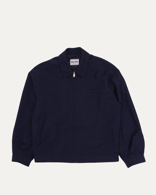 Mohair Blouson Jacket