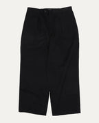 Virgin Wool Pleated Trousers