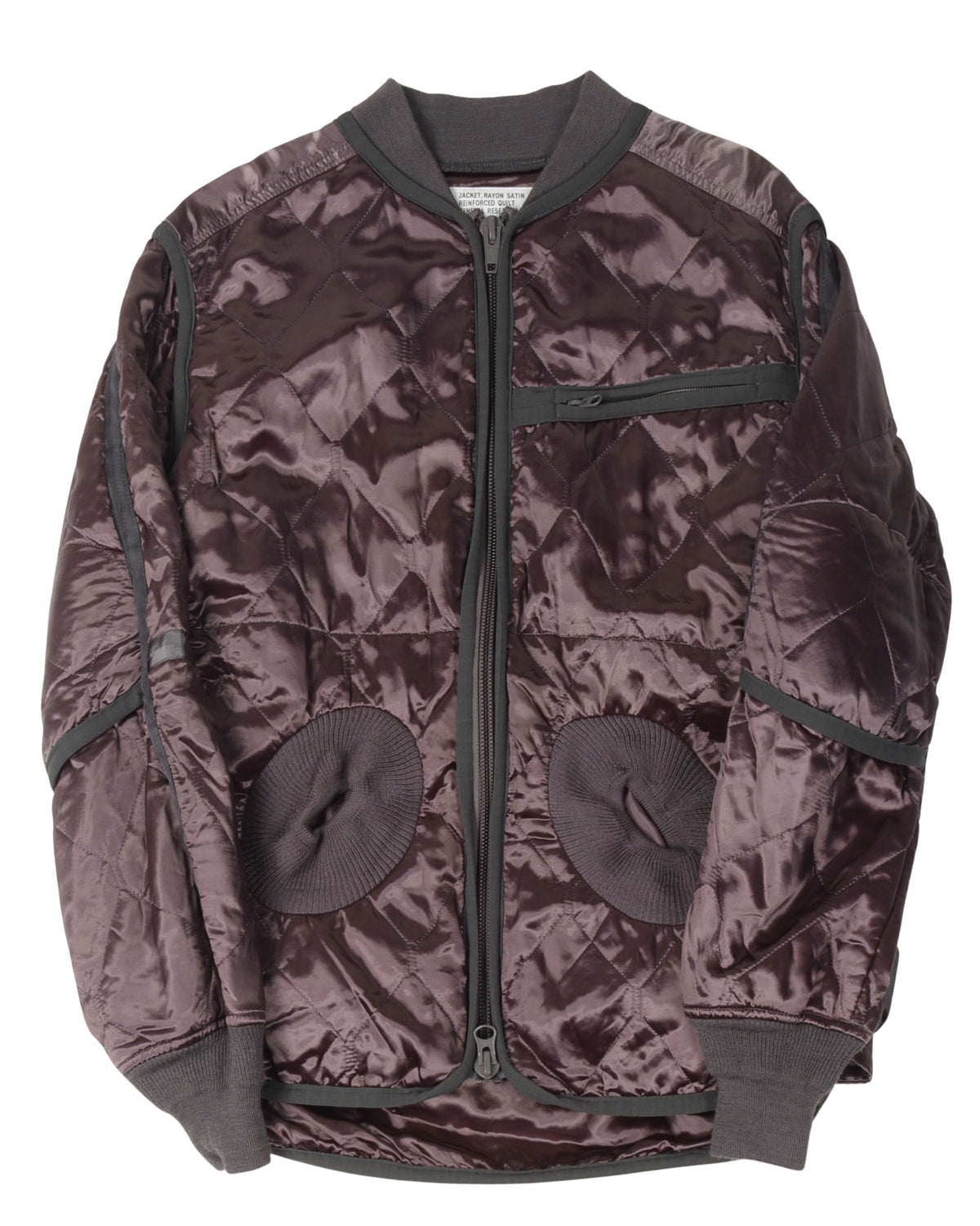 AW01 Quilted Bomber Jacket