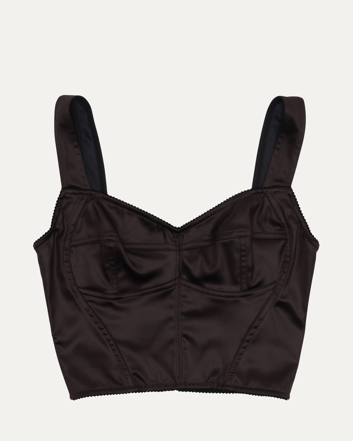 Satin Bustier Top