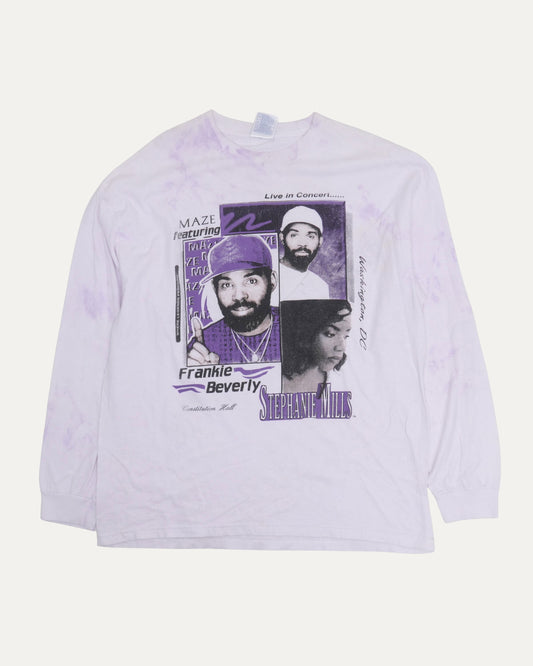 Tie Dye Maze Frankie Beverly Long Sleeve T-Shirt