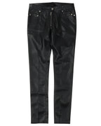 Tyrone Slit Cut Faux Leather Pants