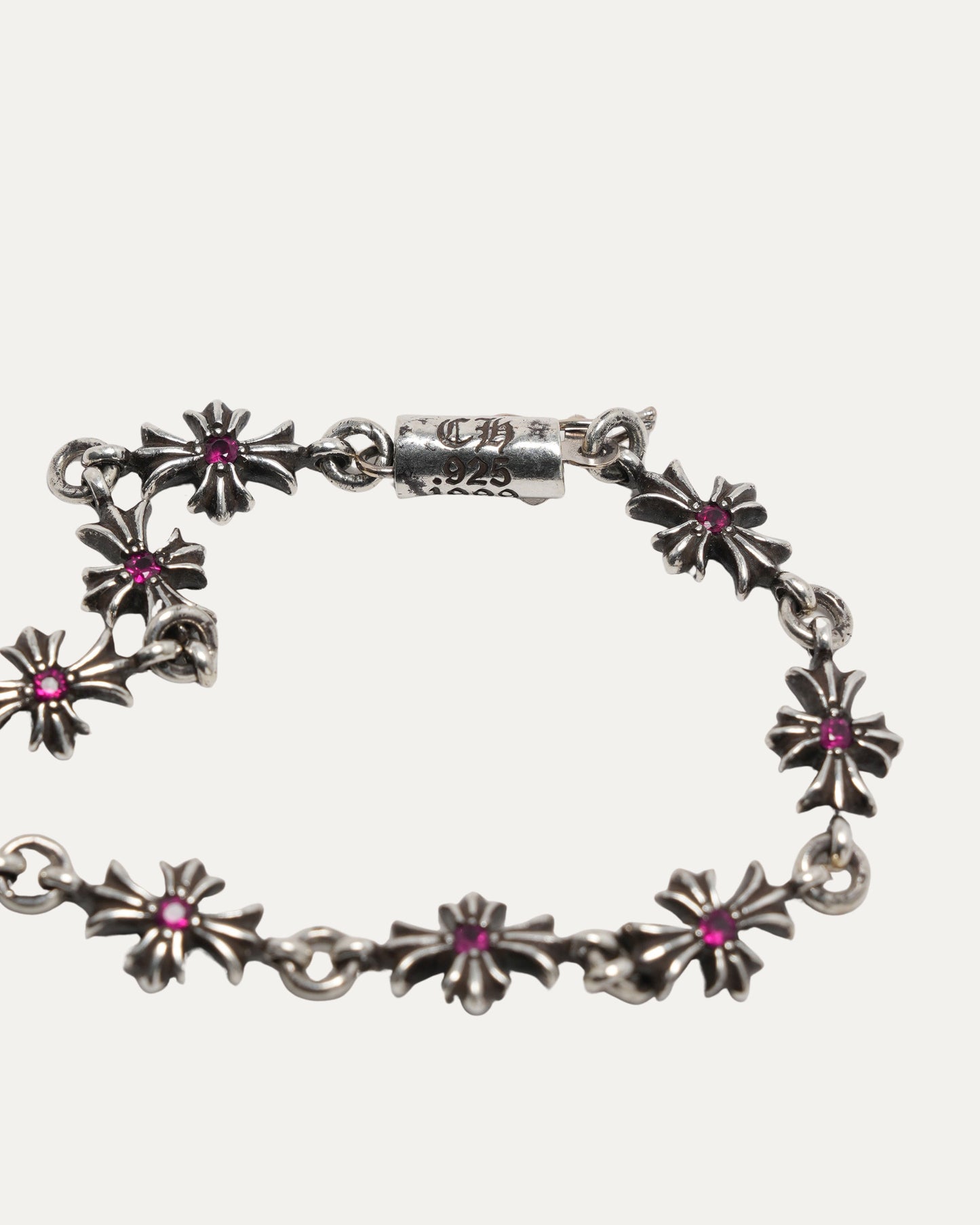 Ruby Tiny E Bracelet