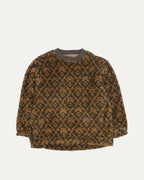 Yosemite Arabesque Pattern Fleece Pullover