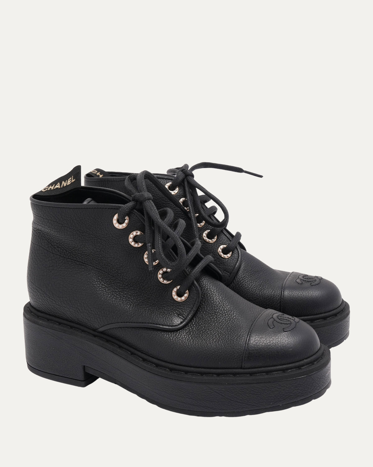 Platform Work Boots