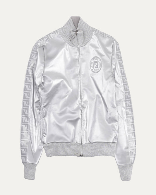 Nicki Minaj Metallic Bomber Jacket