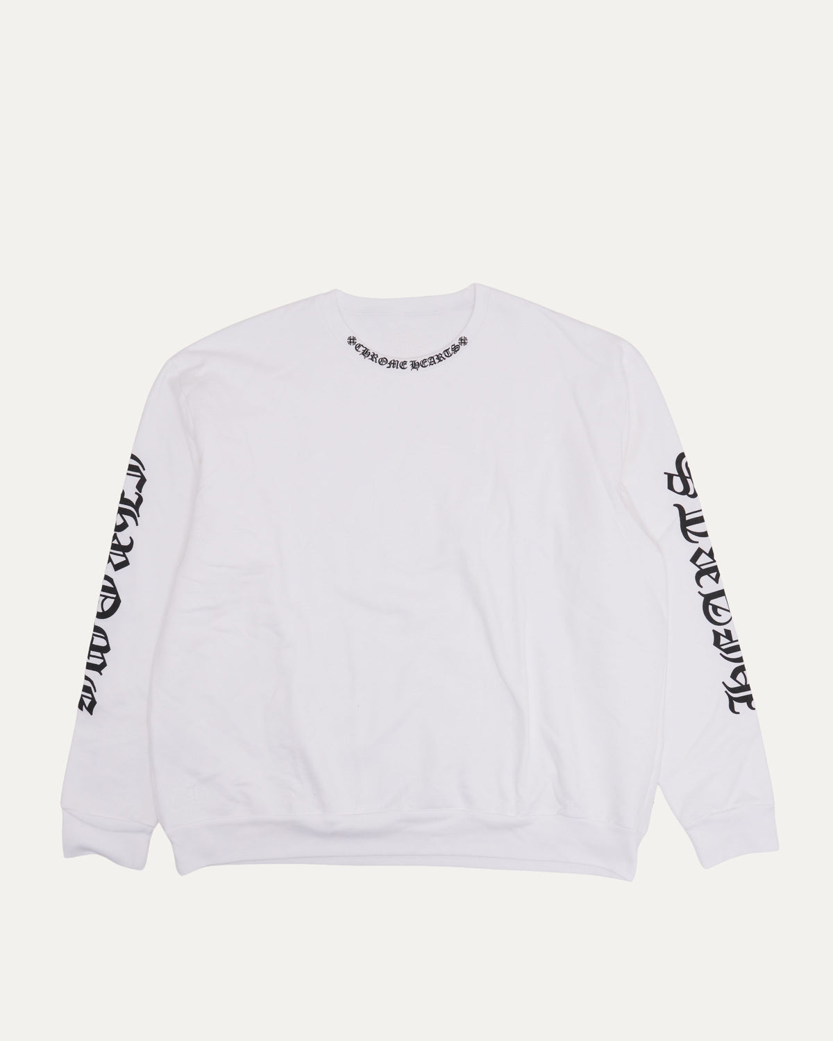Neck Logo Crewneck Sweatshirt