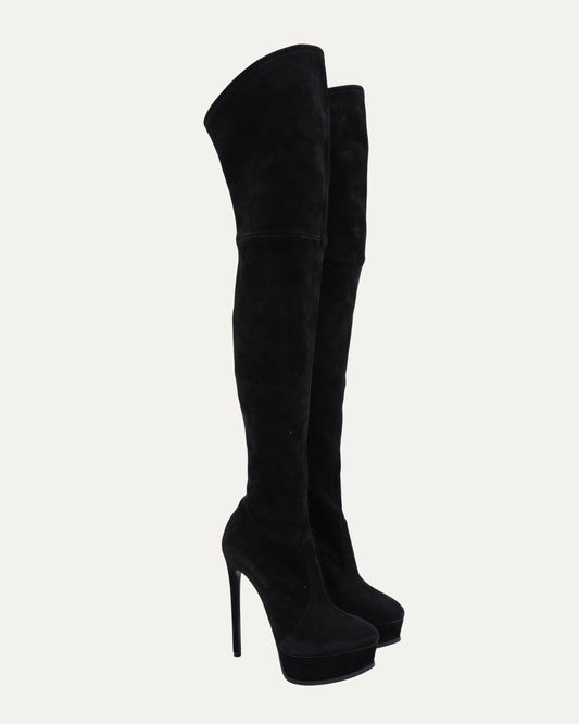 Knee High Suede Boots