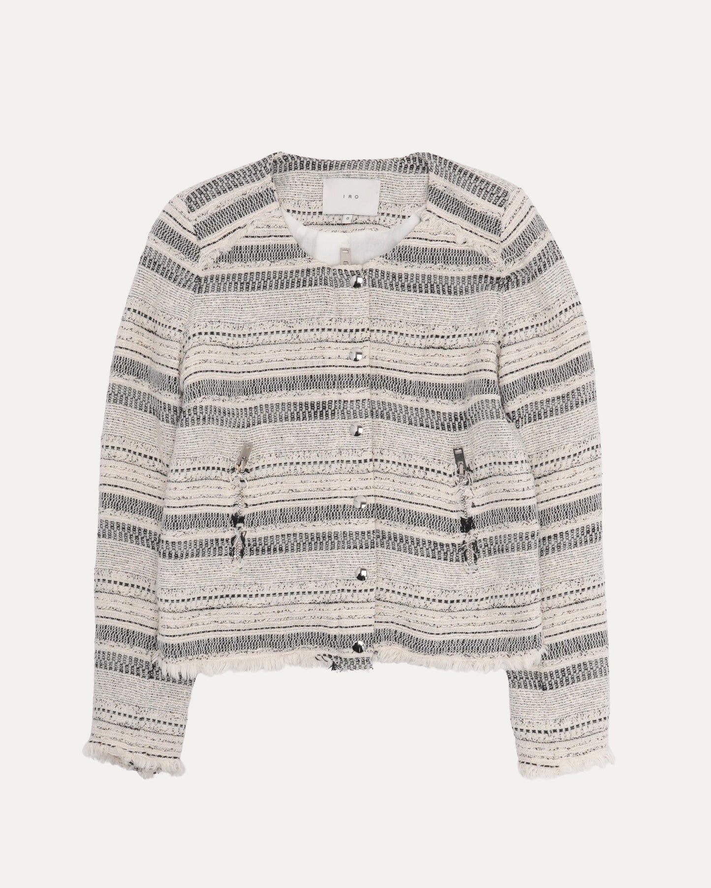 Striped Tweed Jacket