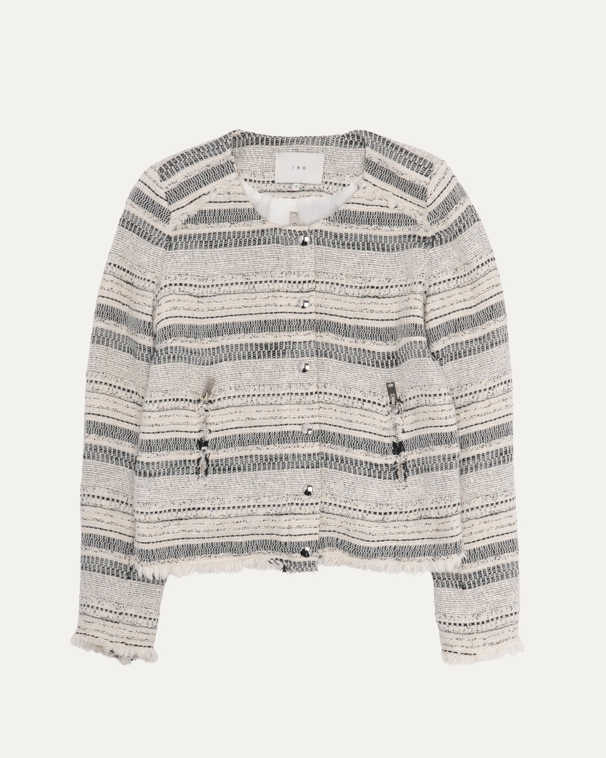 Striped Tweed Jacket