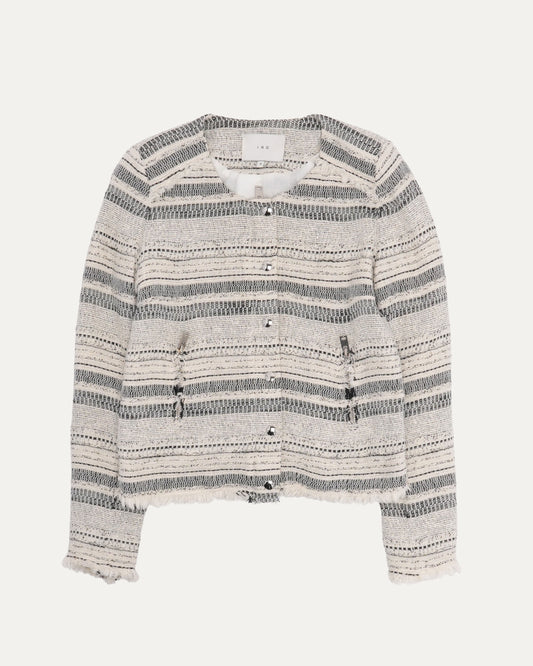 Striped Tweed Jacket