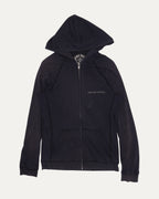Plus Cross Logo Zip Up Hoodie