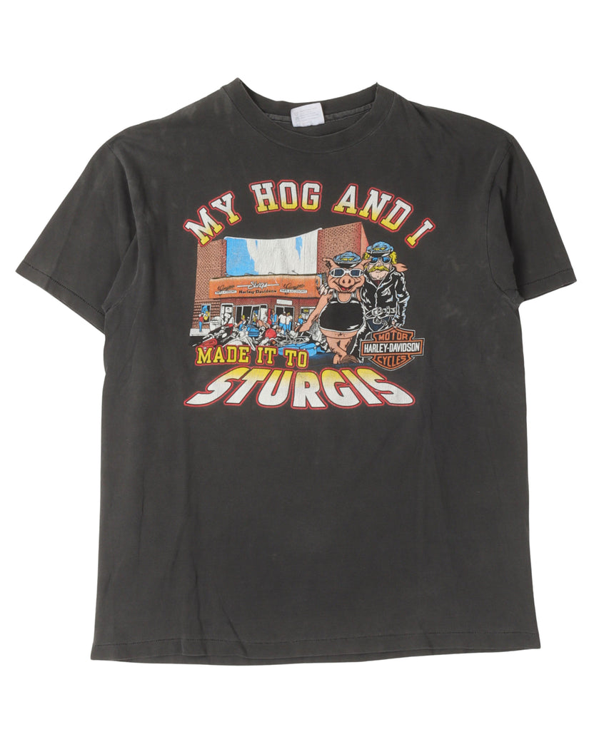 Harley Davidson 'My Hog and I Made It to Sturgis' T-Shirt