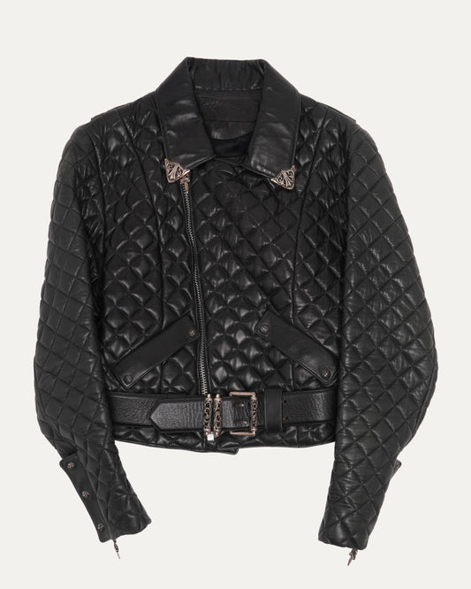 Women's JJ Dean Quilted Leather Jacket