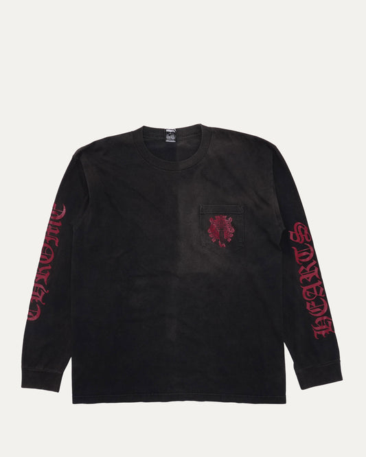 Vine Dagger Staff Long Sleeve Pocket T-Shirt