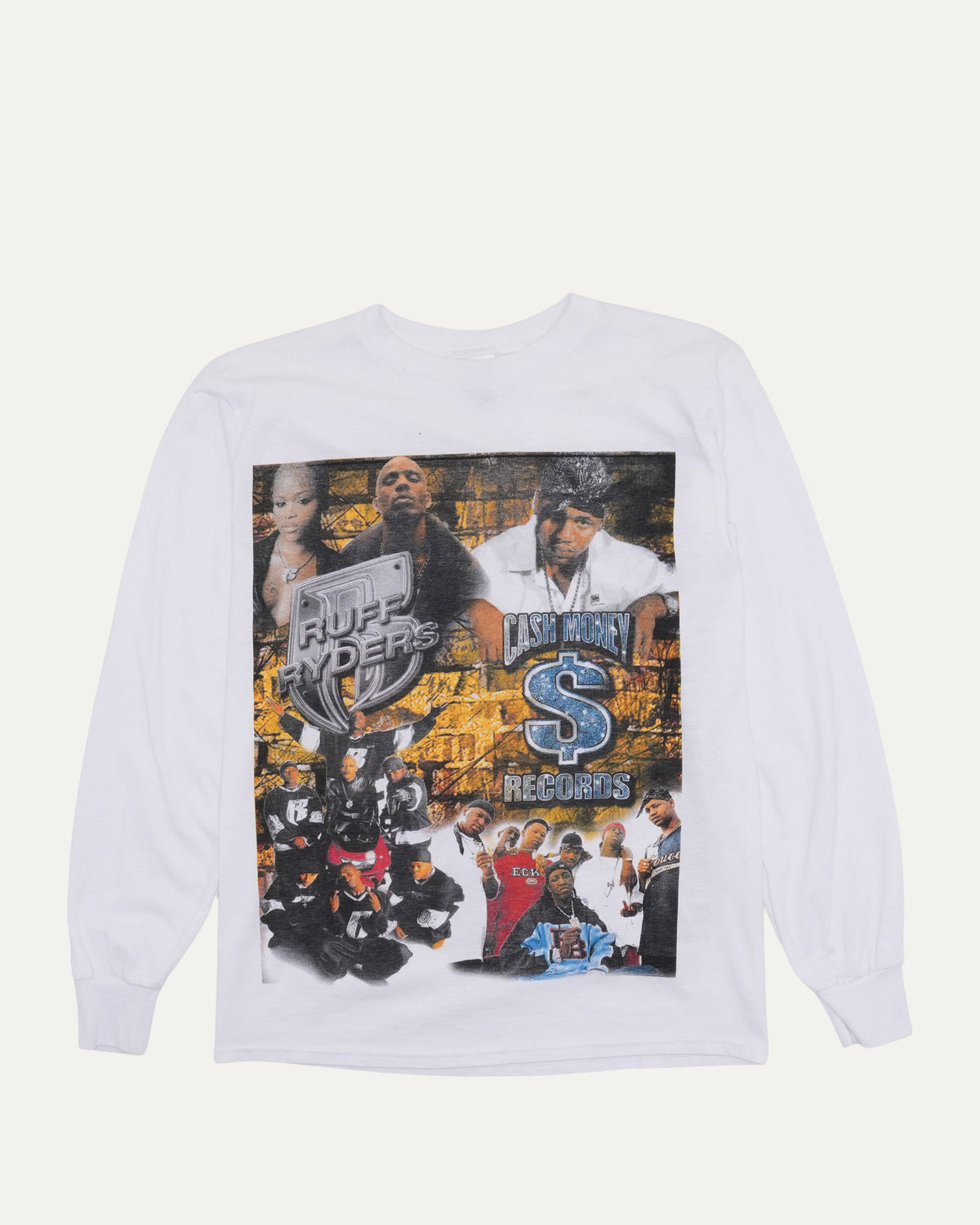 Ruff Ryders Cash Money Records Long Sleeve Tour T-Shirt