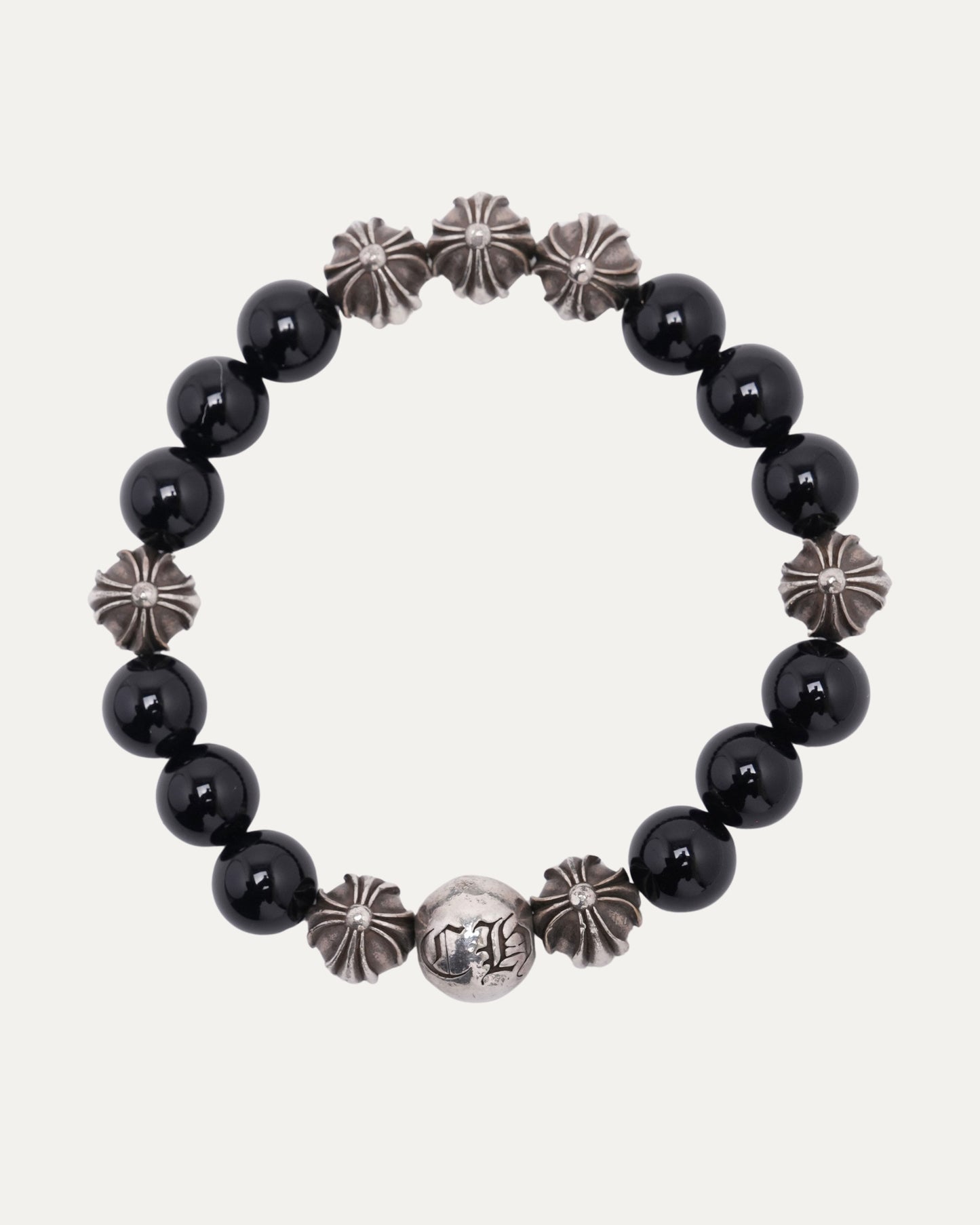 10mm Multi Charm Bead Bracelet