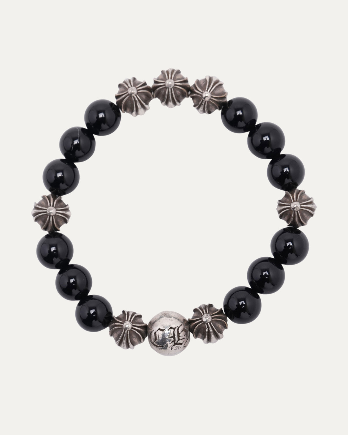 10mm Multi Charm Bead Bracelet