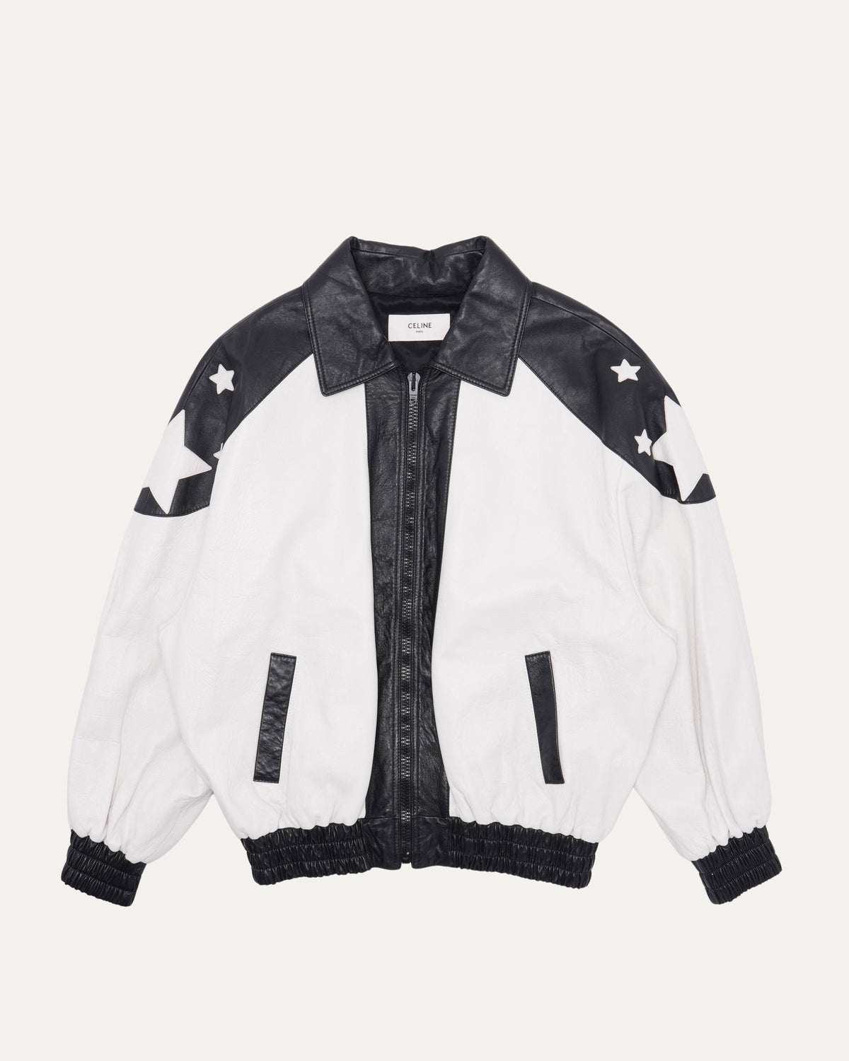 Banks Violette Leather Teddy Jacket