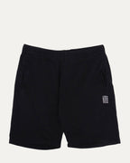 Embroidered Vertical Sweat Shorts