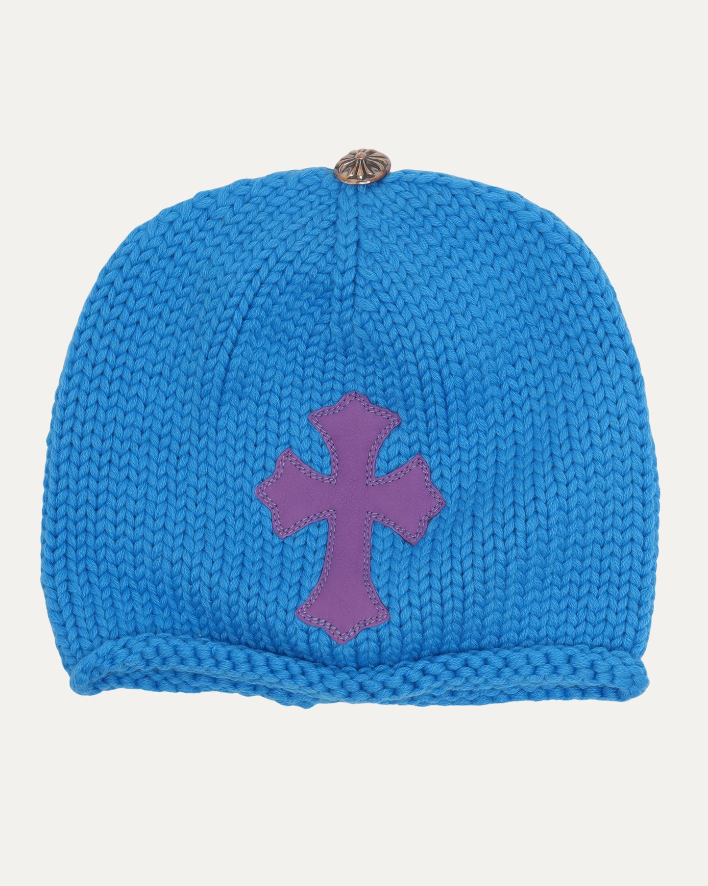 Cashmere Cross Patch Beanie