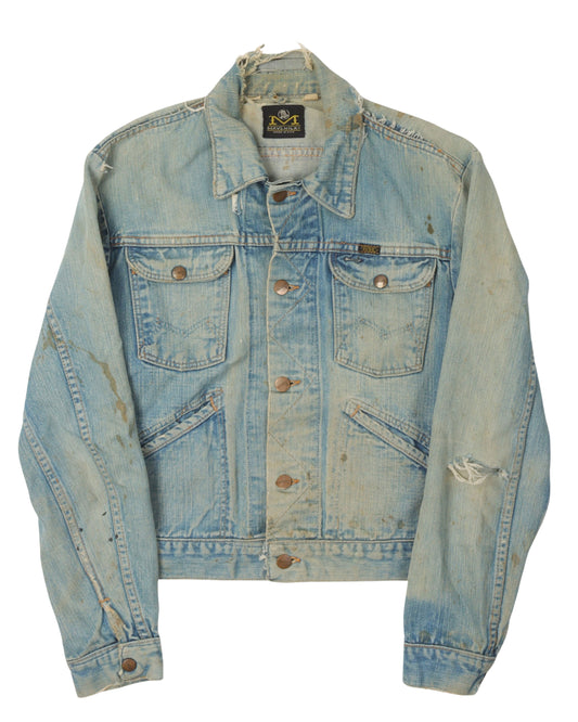 Maverick Distressed Denim Jacket