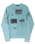 AW04 "Waves" Patch Sweatshirt