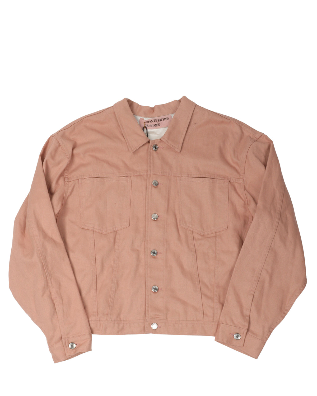 "Cannot Feel Love or Guilt" Denim Jacket