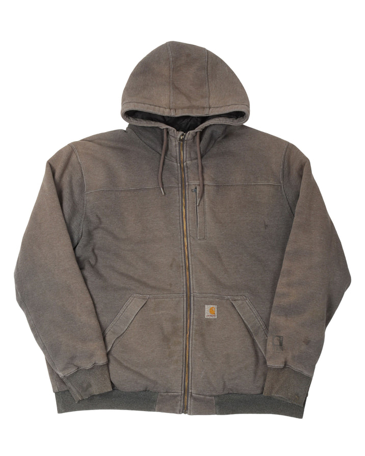 Carhartt Quilted Lining Zip Up Hoodie