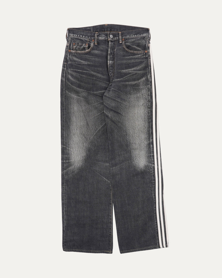 Y-3 SS04 3-Stripe Spotted Horse Denim Jeans