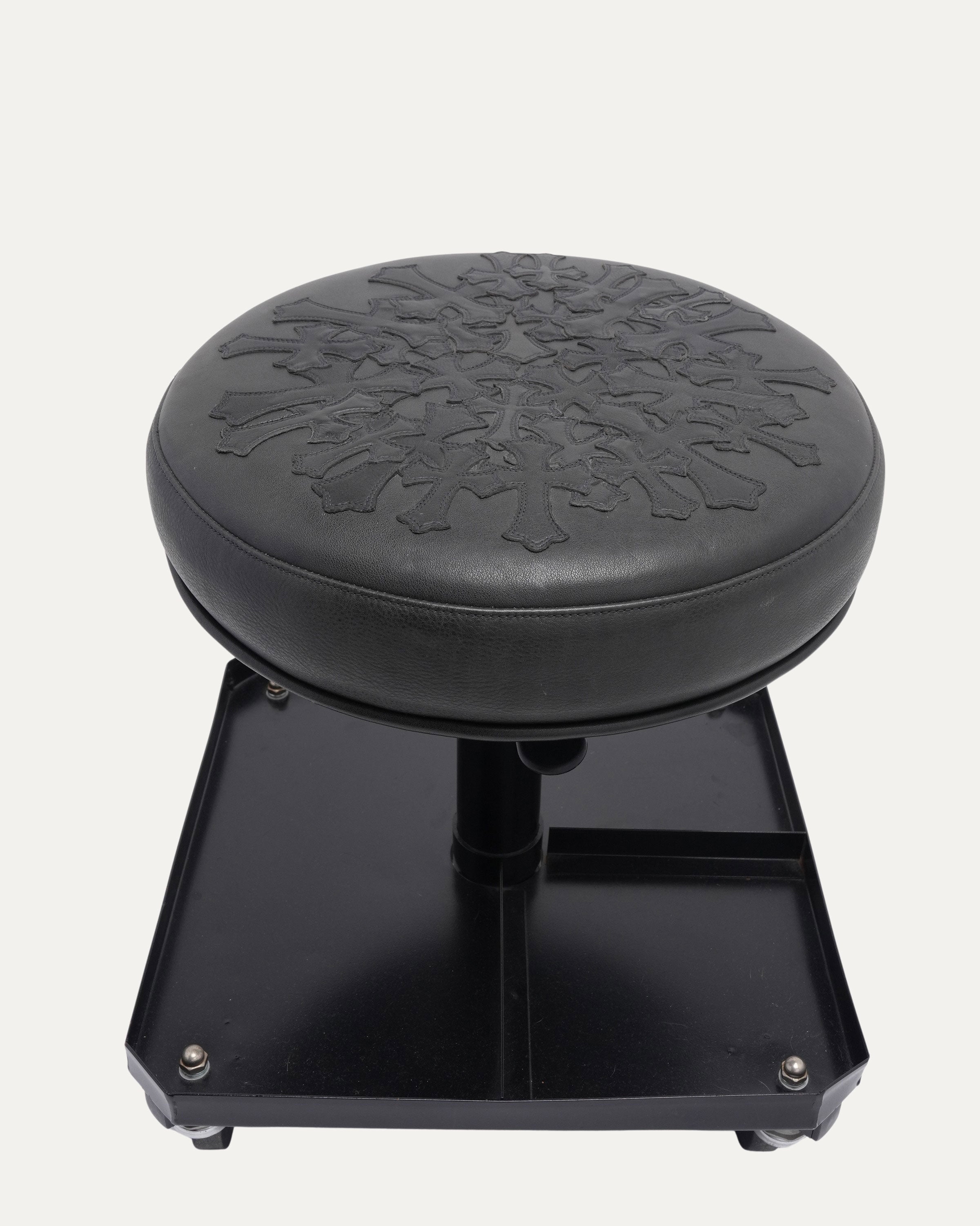 Chrome Hearts Cross Patch Shop Stool – Justin Reed