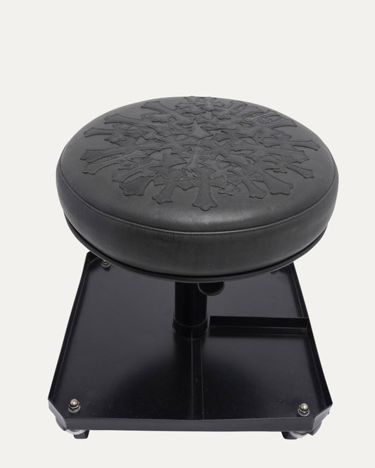 Cross Patch Shop Stool