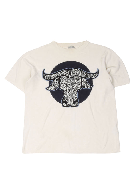 Stussy Intarsia Knit Graphic T-Shirt
