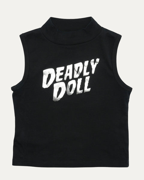 Chrome Hearts Deadly Doll Mock Neck Tank Top – Justin Reed
