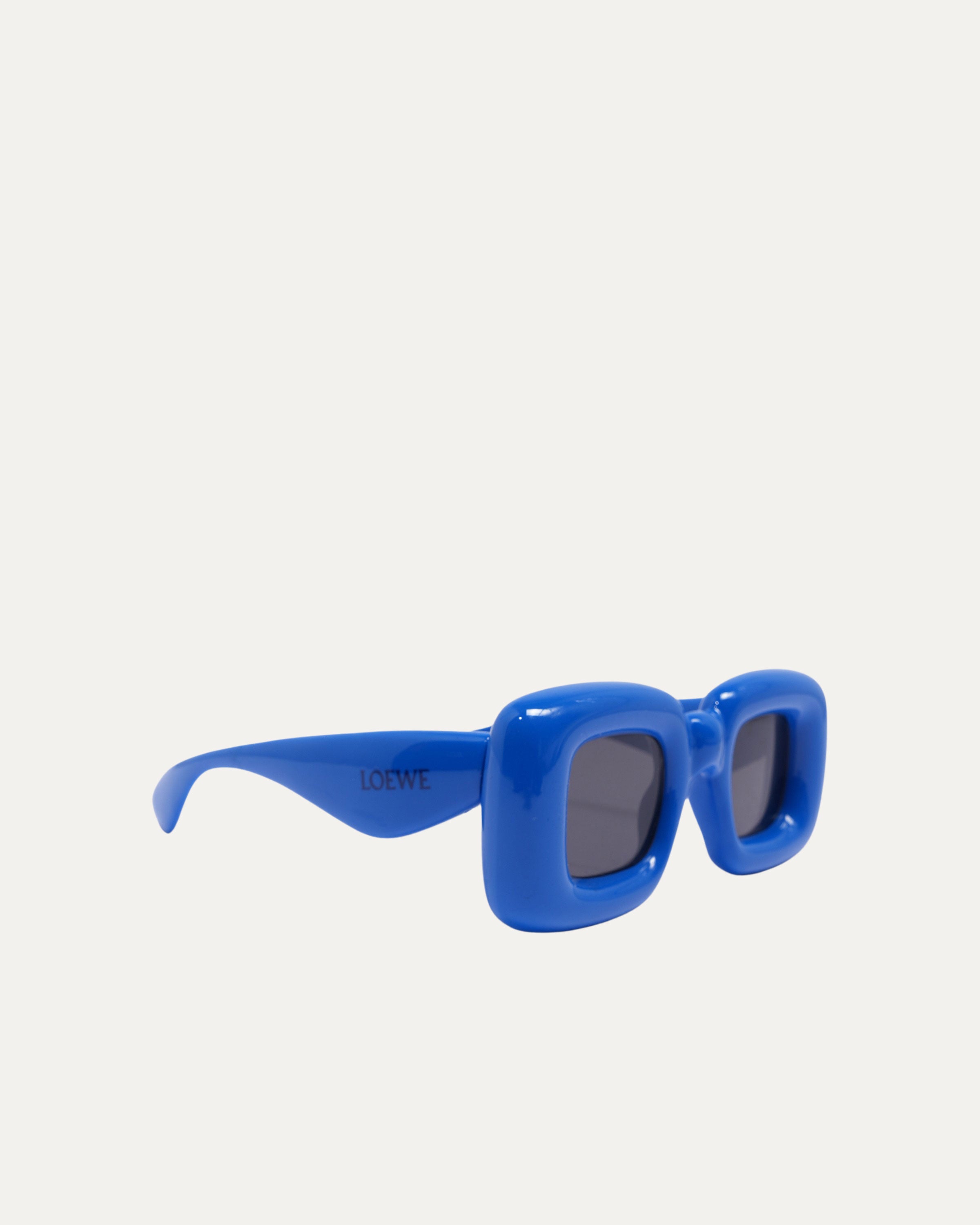 LW40098I Inflated Square Sunglasses