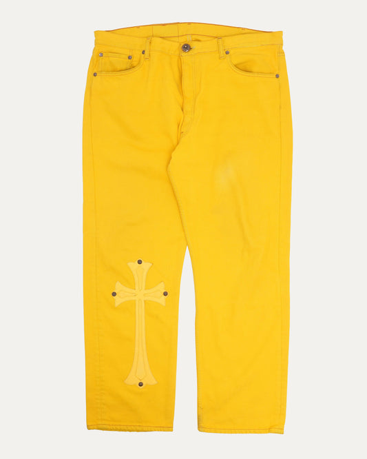 Paris Exclusive Levi's 501 Cross Patch Jeans