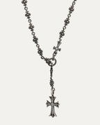 Diamond Tiny E Choke Chain Necklace