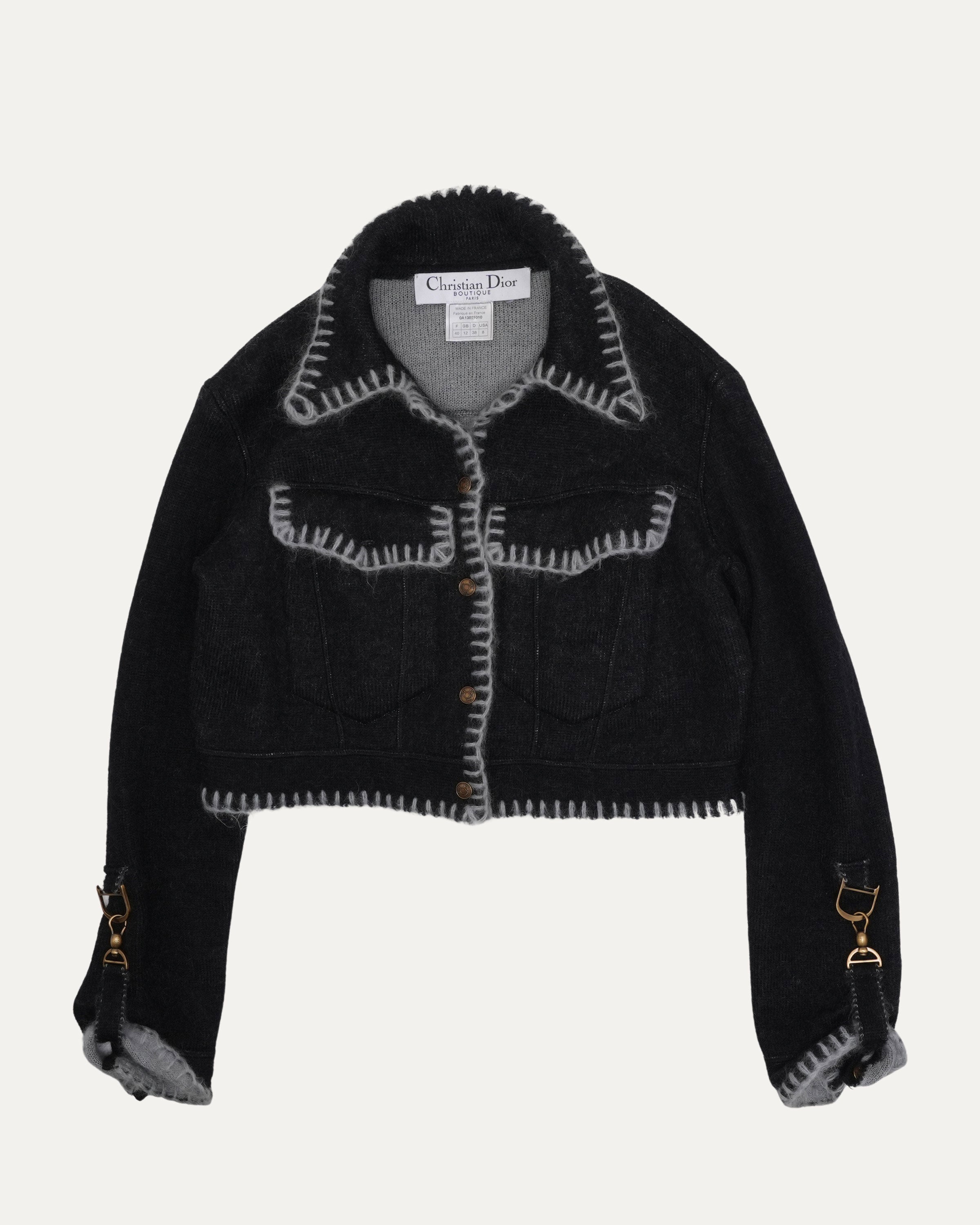 FW 2000 Mohair Jacket – Justin Reed