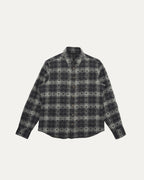 Cross Patch Monogram Flannel Shirt