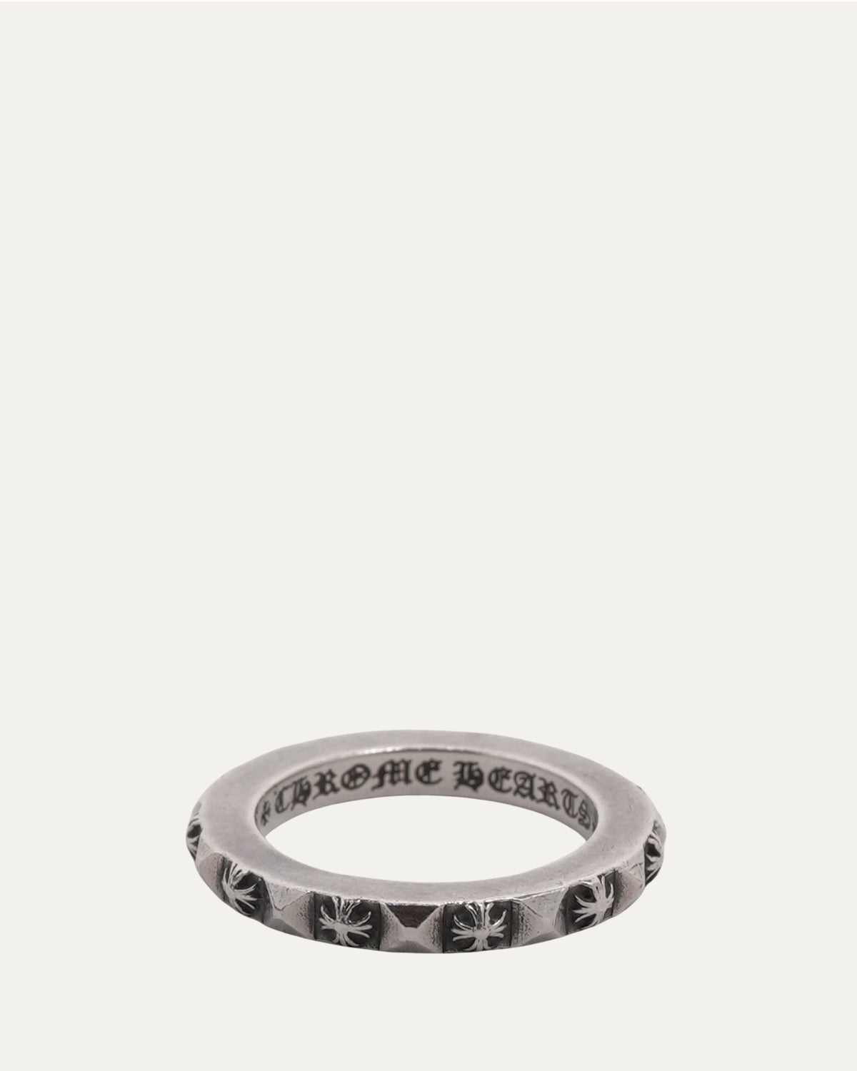 True Fucking Punk Plus Cross Ring