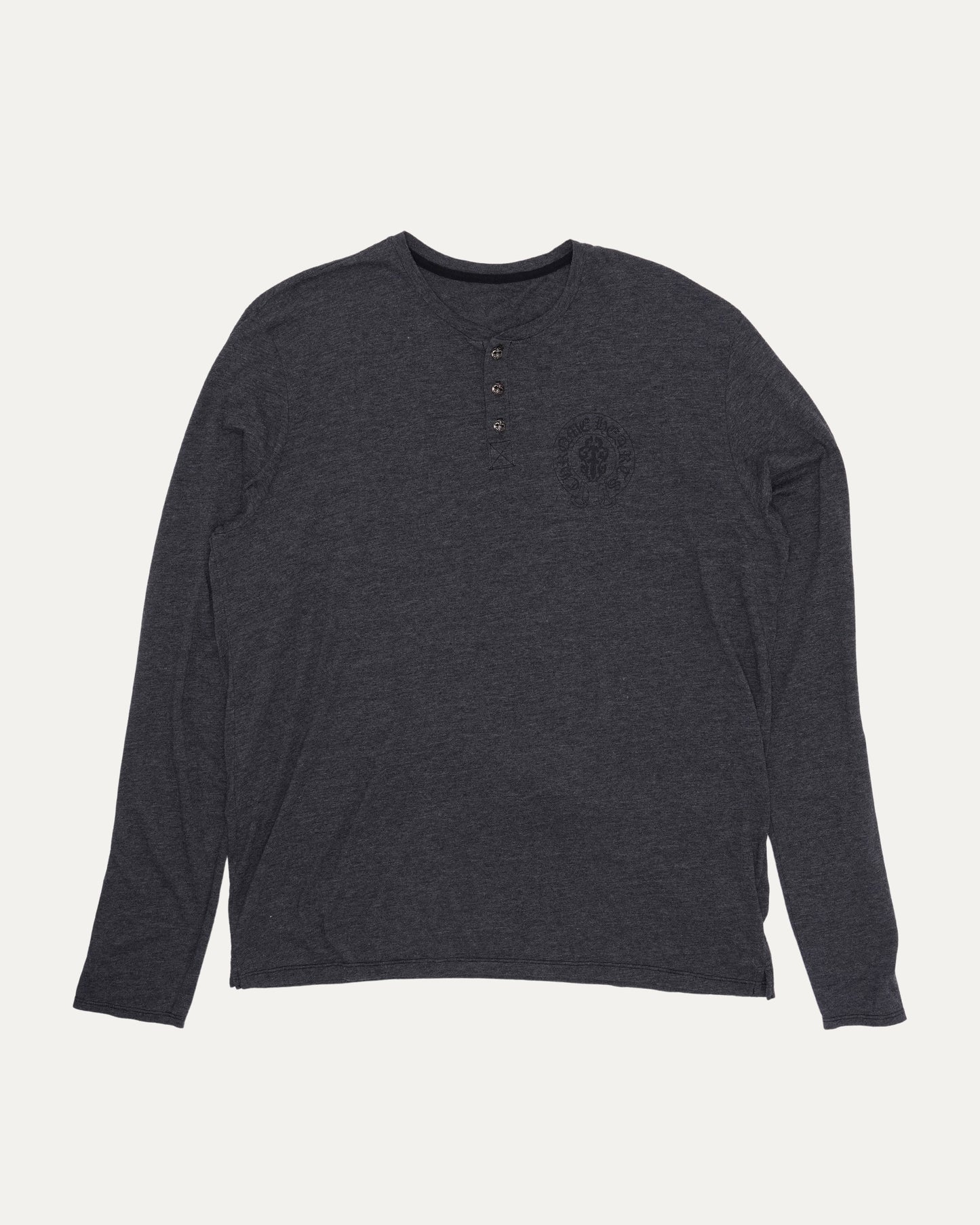 Fleur Button Long Sleeve Henley