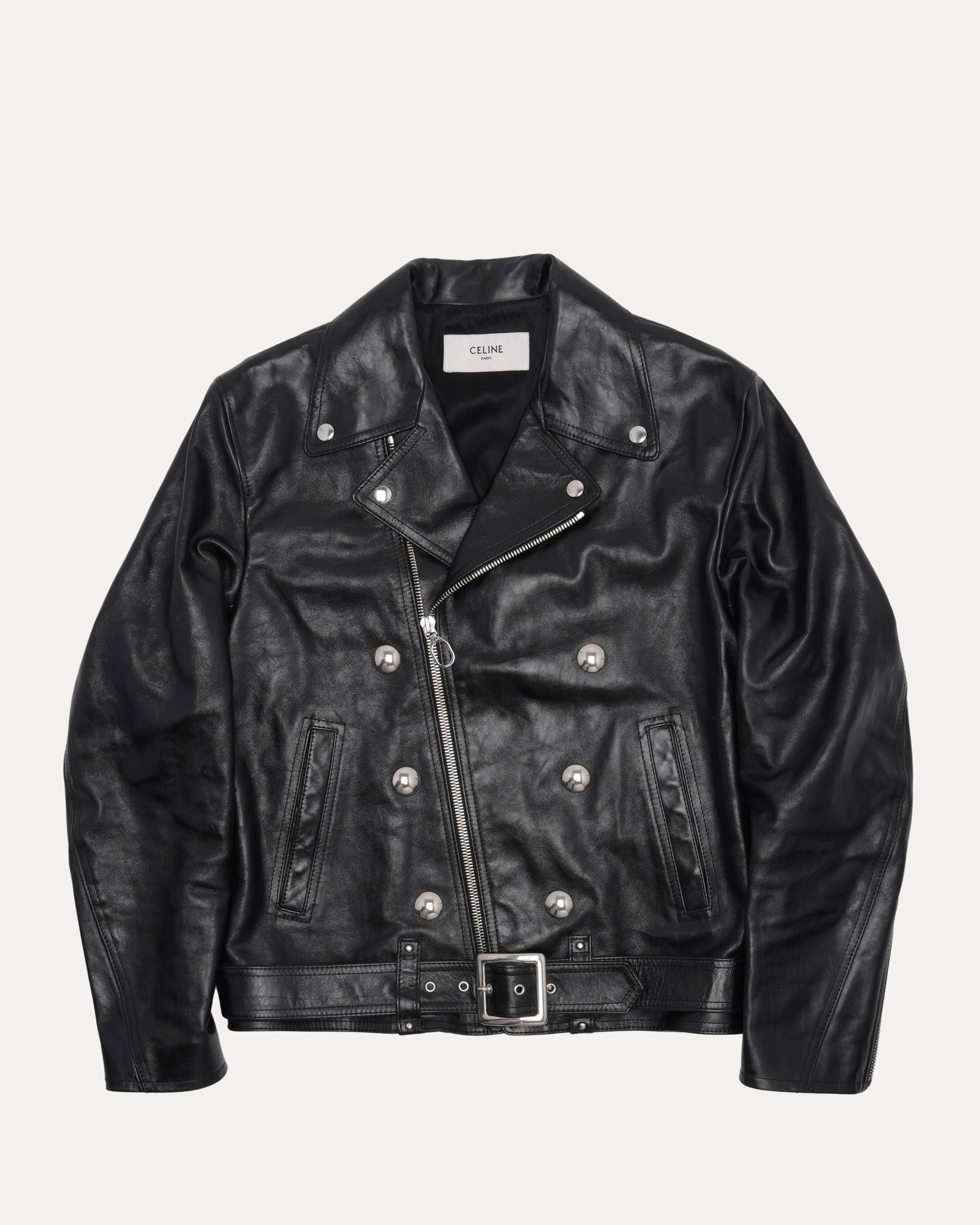 Celine Biker Jacket with Cabochons – Justin Reed