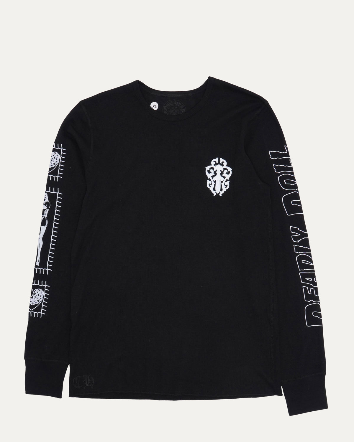 Deadly Doll Vine Dagger Thermal Long Sleeve T-Shirt