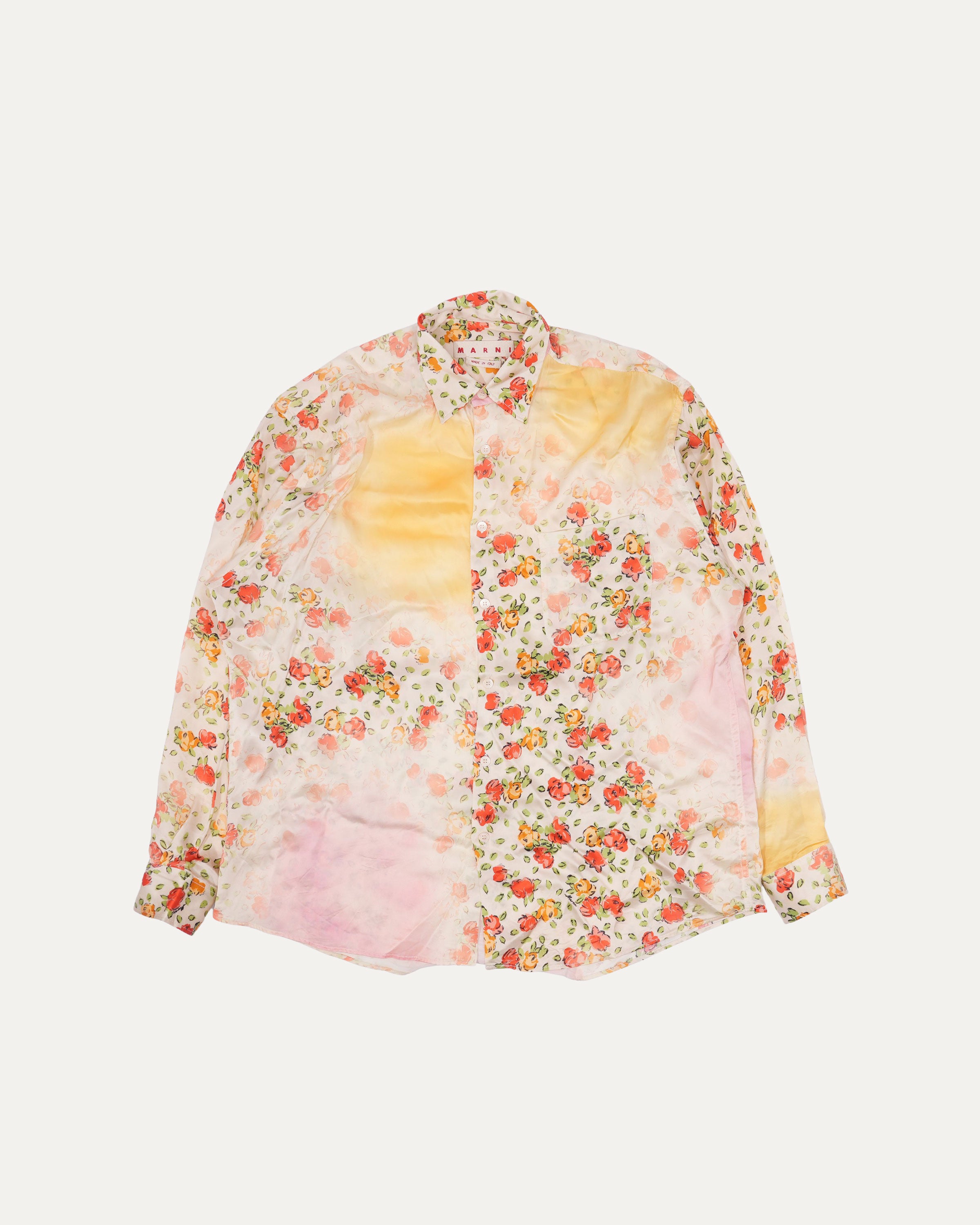 Floral Print Long Sleeve Shirt