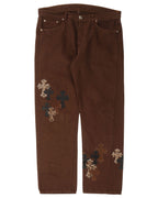 NYFW Exclusive Levi's Cross Patch Jeans