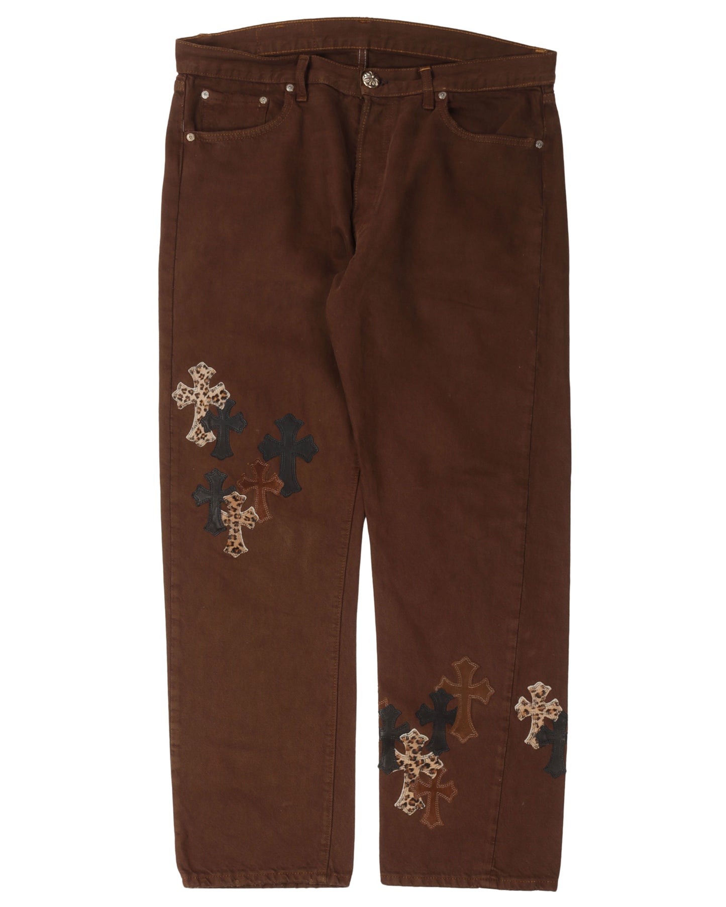 NYFW Exclusive Levi's Cross Patch Jeans