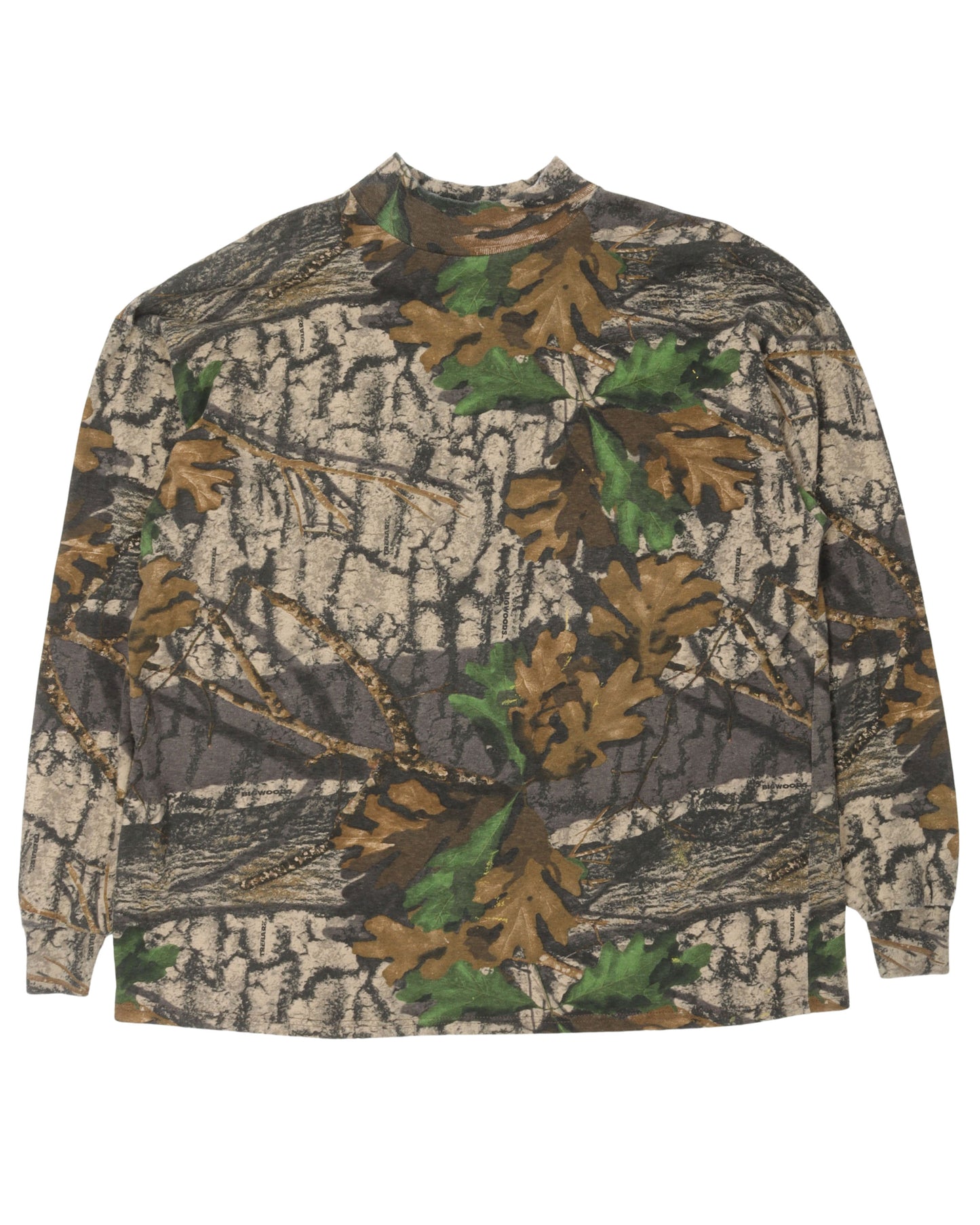 High Collar Long Sleeve T-Shirt